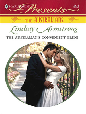cover image of The Australian's Convenient Bride